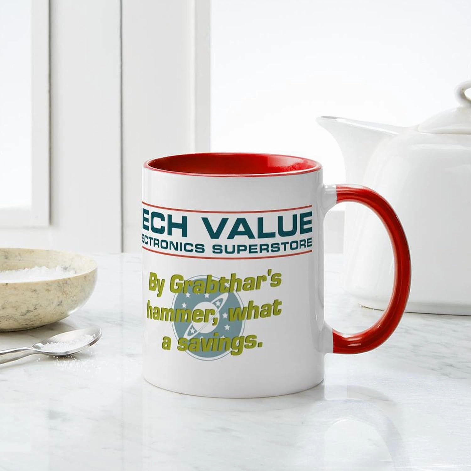 CafePress By Grabthar's Hammer What A Mug 11 oz (325 ml) Ceramic Coffee Mug