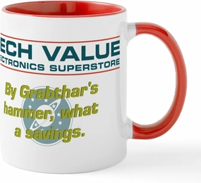 CafePress By Grabthar's Hammer What A Mug 11 oz (325 ml) Ceramic Coffee Mug