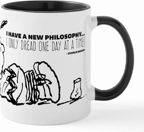 CafePress Charlie Brown Philosophy Mug 11 oz (325 ml) Ceramic Coffee Mug