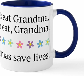 CafePress Commas Save Lives 11 oz (325 ml) Ceramic Coffee Mug