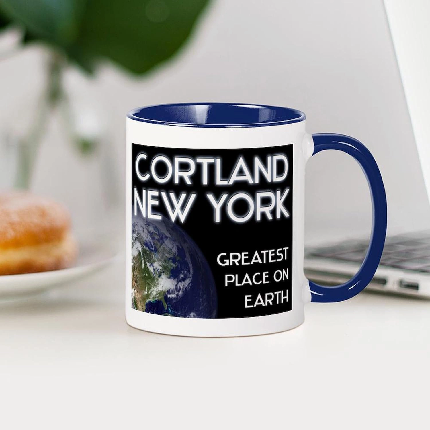 CafePress Cortland New York Greatest Place On Earth Mug 11 oz (325 ml) Ceramic Coffee Mug