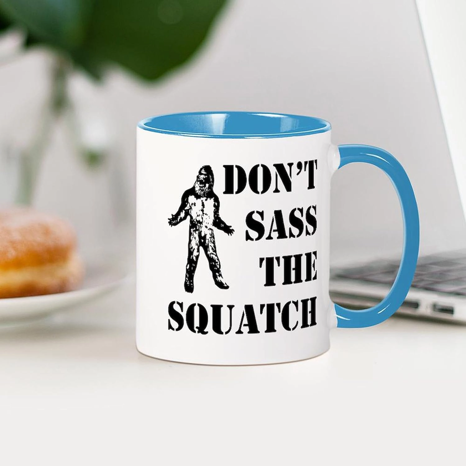 CafePress Dont Sass The Squatch Mug 11 oz (325 ml) Ceramic Coffee Mug