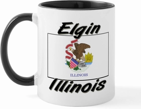 CafePress Elgin Illinois Mug 11 oz (325 ml) Ceramic Coffee Mug