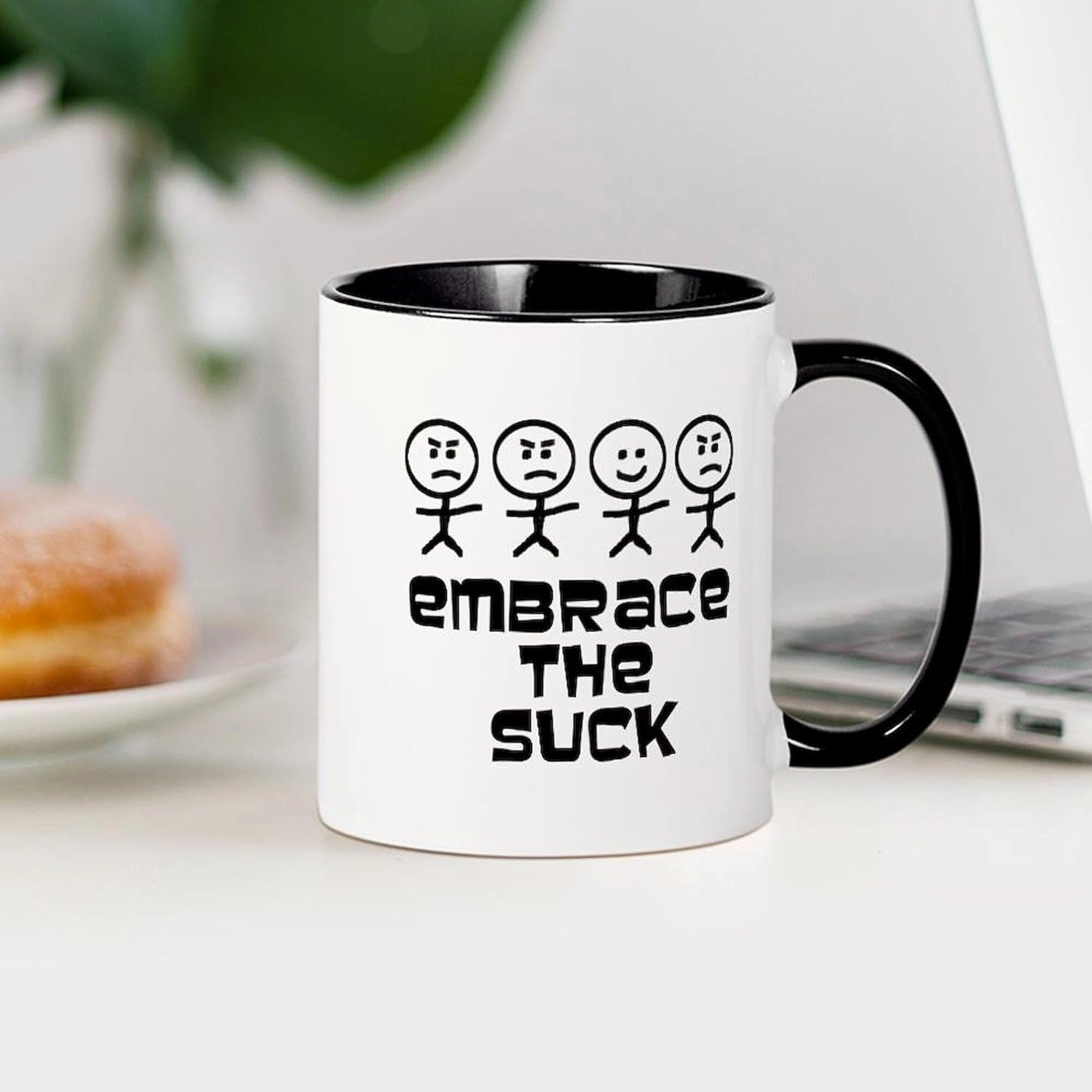 CafePress Embrace The Suck Mugs 11 oz (325 ml) Ceramic Coffee Mug