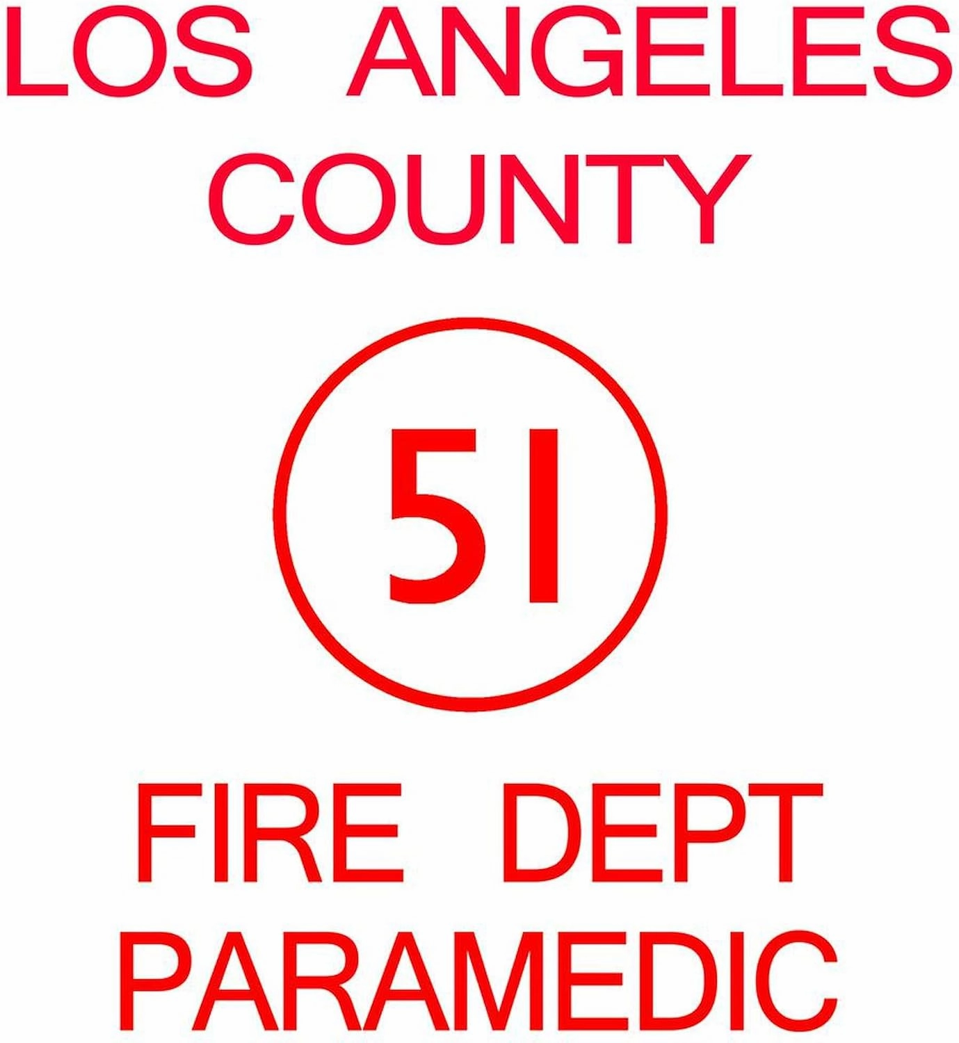CafePress Emergency Squad 51 Mug 11 oz (325 ml) Ceramic Coffee Mug
