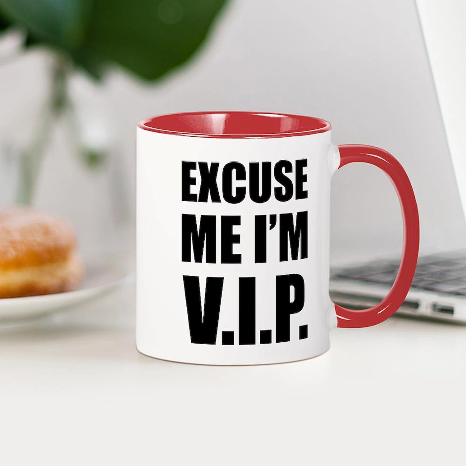 CafePress Excuse Me I'm V.I.P. Mug 11 oz (325 ml) Ceramic Coffee Mug