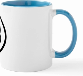CafePress FCB Oval Mug 11 oz (325 ml) Ceramic Coffee Mug