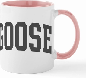 CafePress Goose (Curve Grey) Mug 11 oz (325 ml) Ceramic Coffee Mug