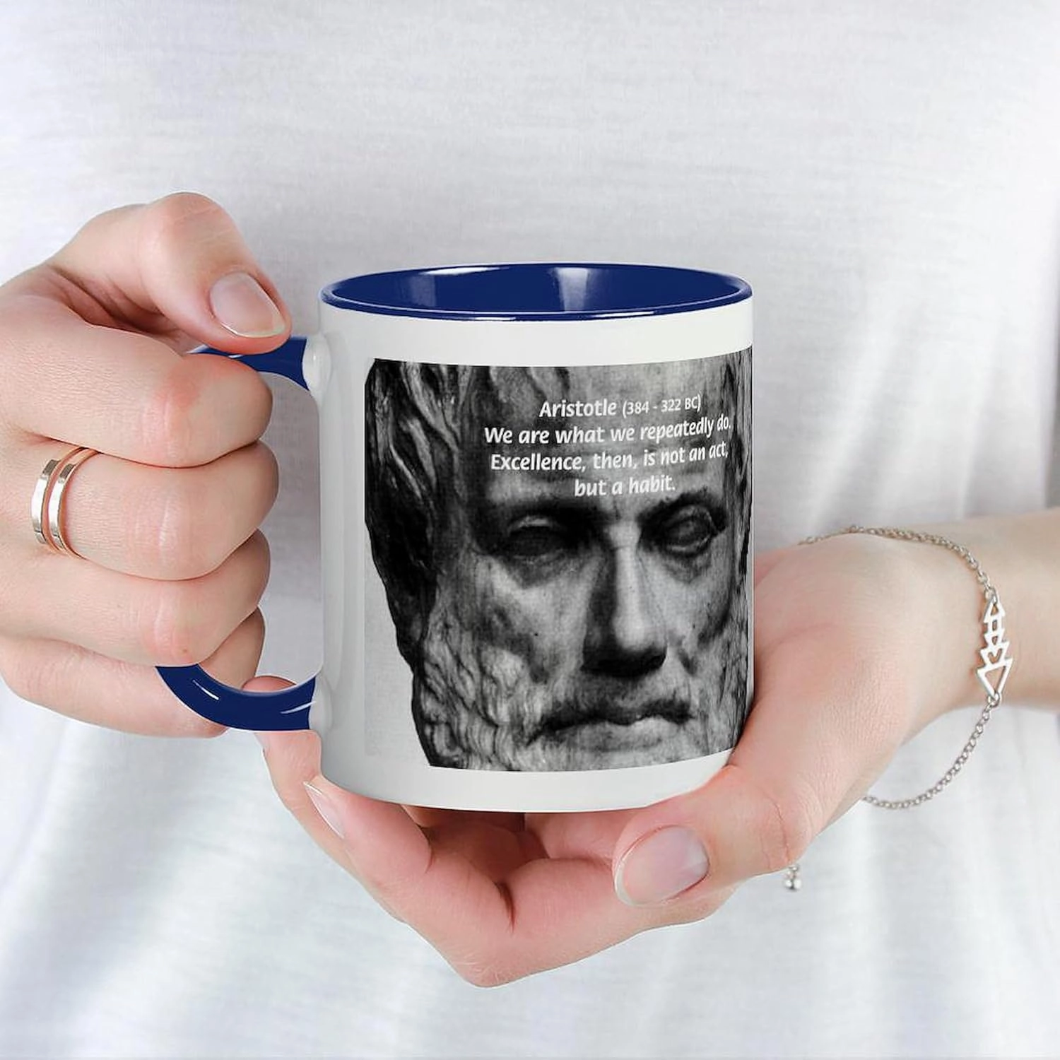 CafePress Greek Philosophy: Aristotle Mug 11 oz (325 ml) Ceramic Coffee Mug