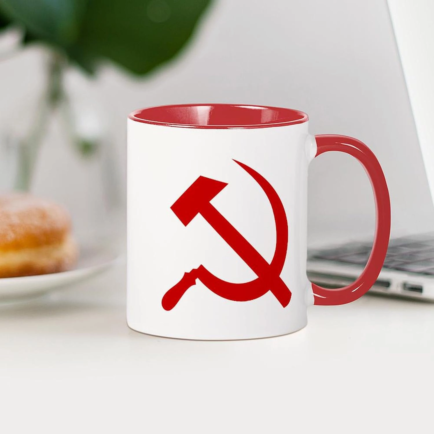 CafePress Hammer And Sickle Mugs 11 oz (325 ml) Ceramic Coffee Mug