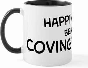 CafePress Happiness Is Covington Mug 11 oz (325 ml) Ceramic Coffee Mug