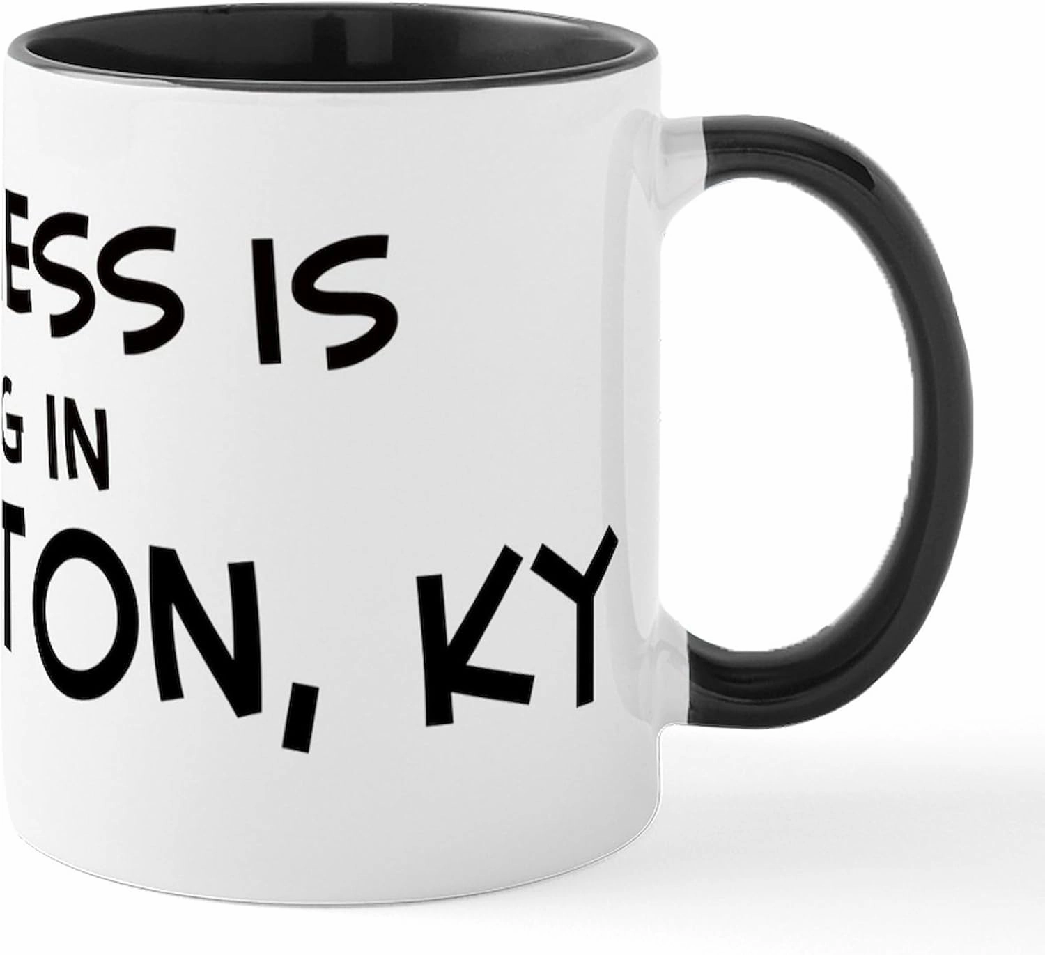 CafePress Happiness Is Covington Mug 11 oz (325 ml) Ceramic Coffee Mug