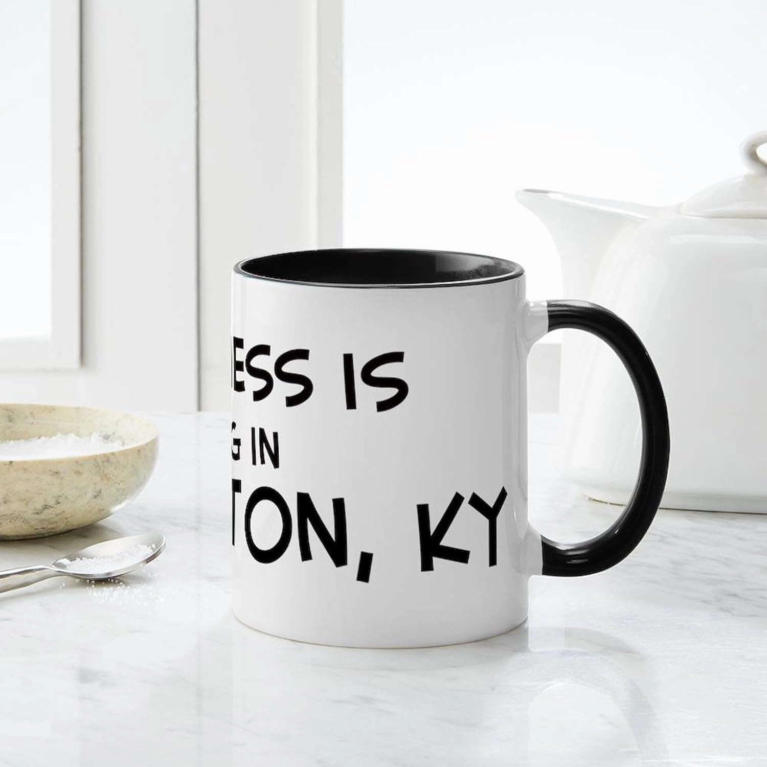 CafePress Happiness Is Covington Mug 11 oz (325 ml) Ceramic Coffee Mug