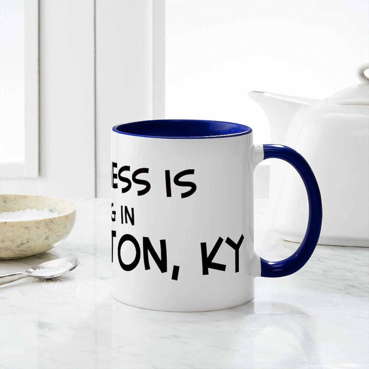 CafePress Happiness Is Covington Mug 11 oz (325 ml) Ceramic Coffee Mug