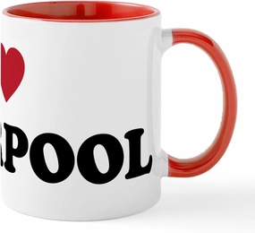 CafePress I Love Liverpool Mug 11 oz (325 ml) Ceramic Coffee Mug