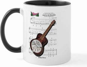CafePress Ida's Dobro Mug 11 oz (325 ml) Ceramic Coffee Mug