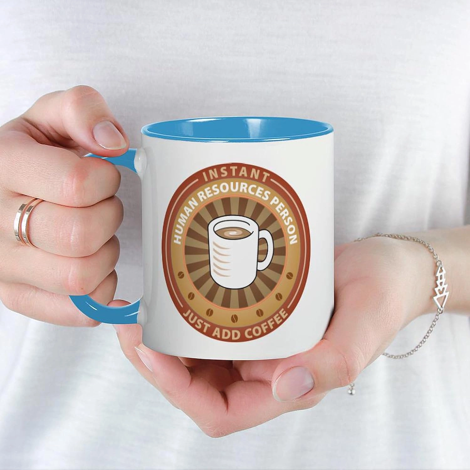 CafePress Instant Human Resources Person Mug 11 oz (325 ml) Ceramic Coffee Mug