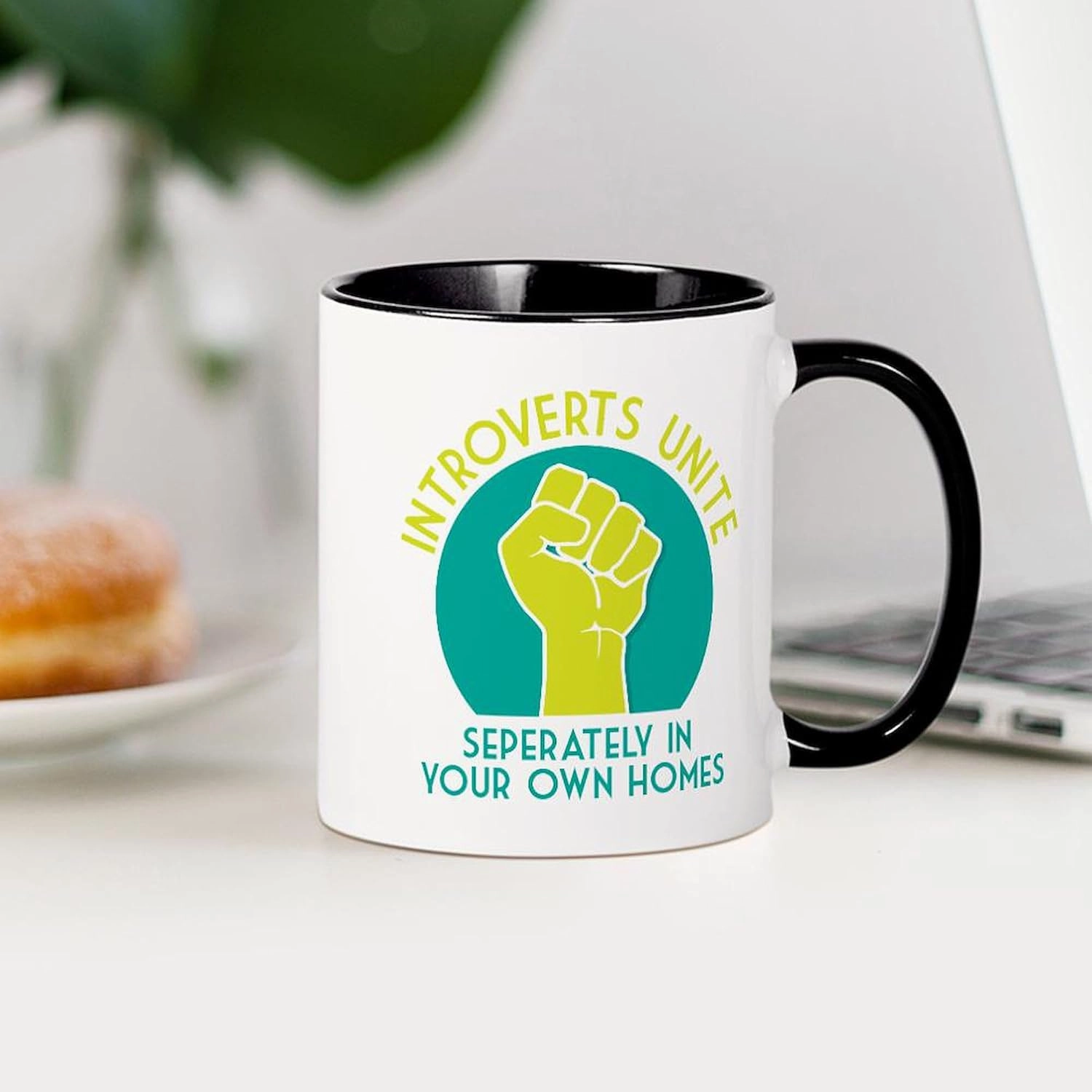 CafePress Introverts Unite 11 oz (325 ml) Ceramic Coffee Mug