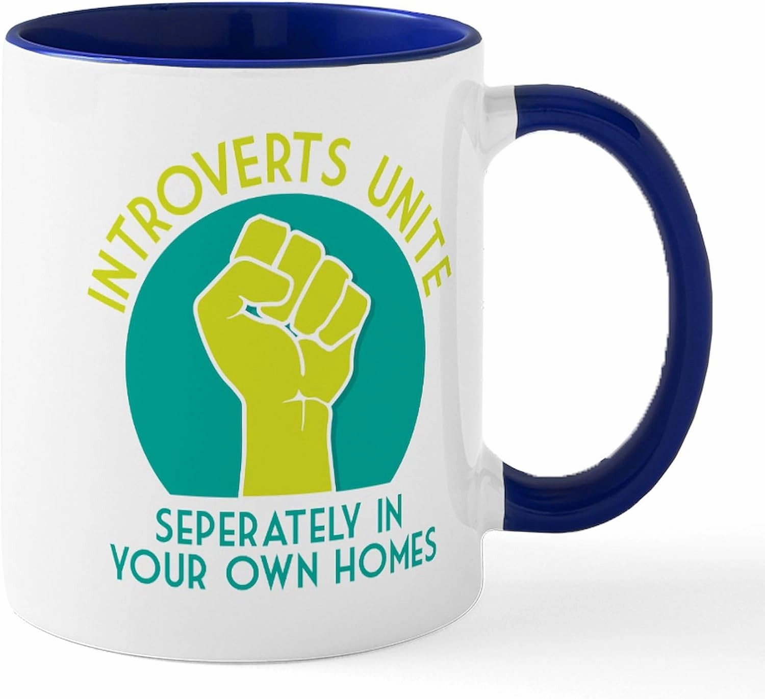 CafePress Introverts Unite 11 oz (325 ml) Ceramic Coffee Mug