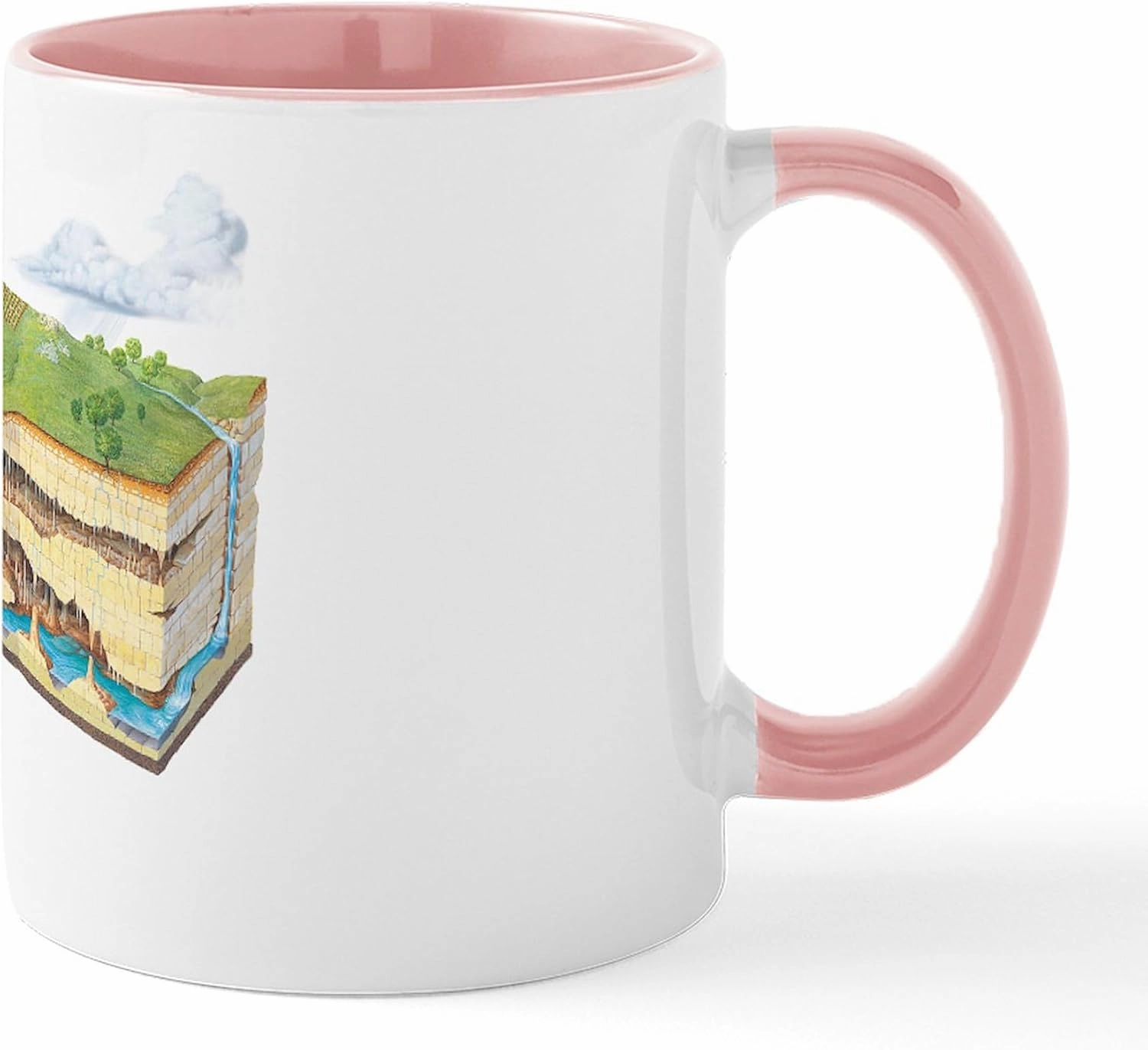 CafePress Karst Landscape Geology Mug 11 oz (325 ml) Ceramic Coffee Mug