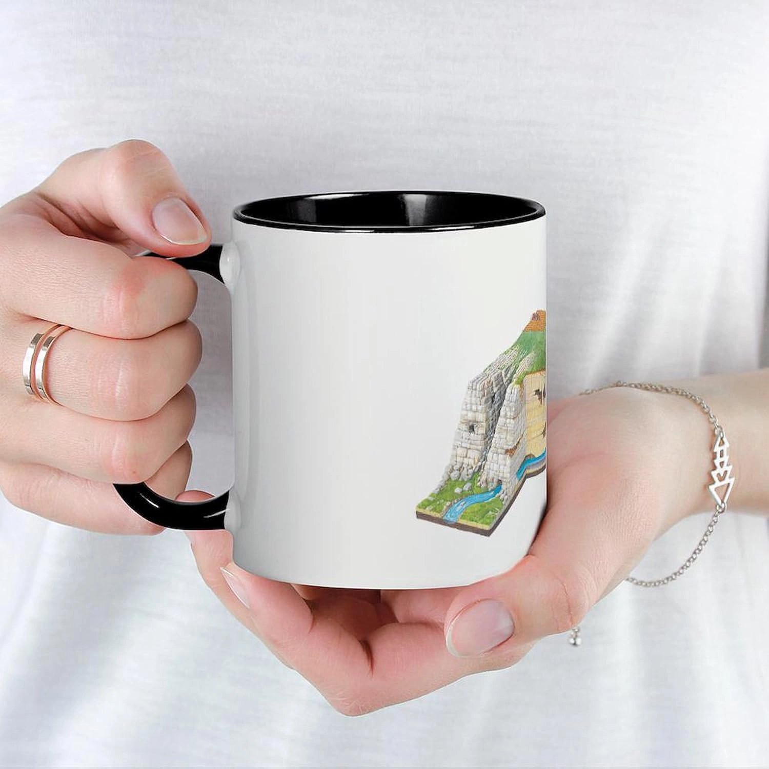 CafePress Karst Landscape Geology Mug 11 oz (325 ml) Ceramic Coffee Mug