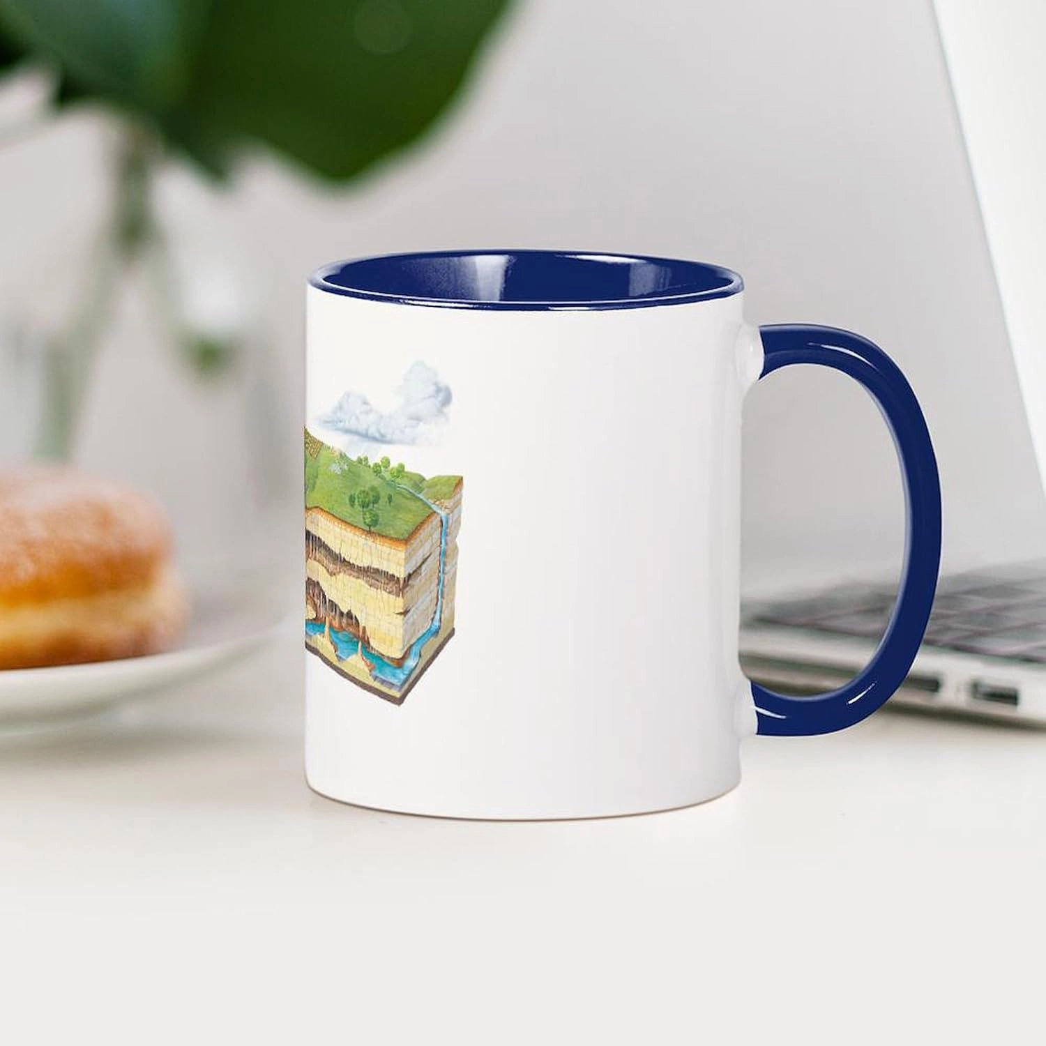CafePress Karst Landscape Geology Mug 11 oz (325 ml) Ceramic Coffee Mug