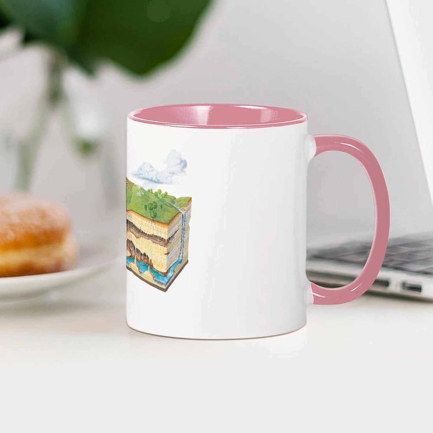 CafePress Karst Landscape Geology Mug 11 oz (325 ml) Ceramic Coffee Mug