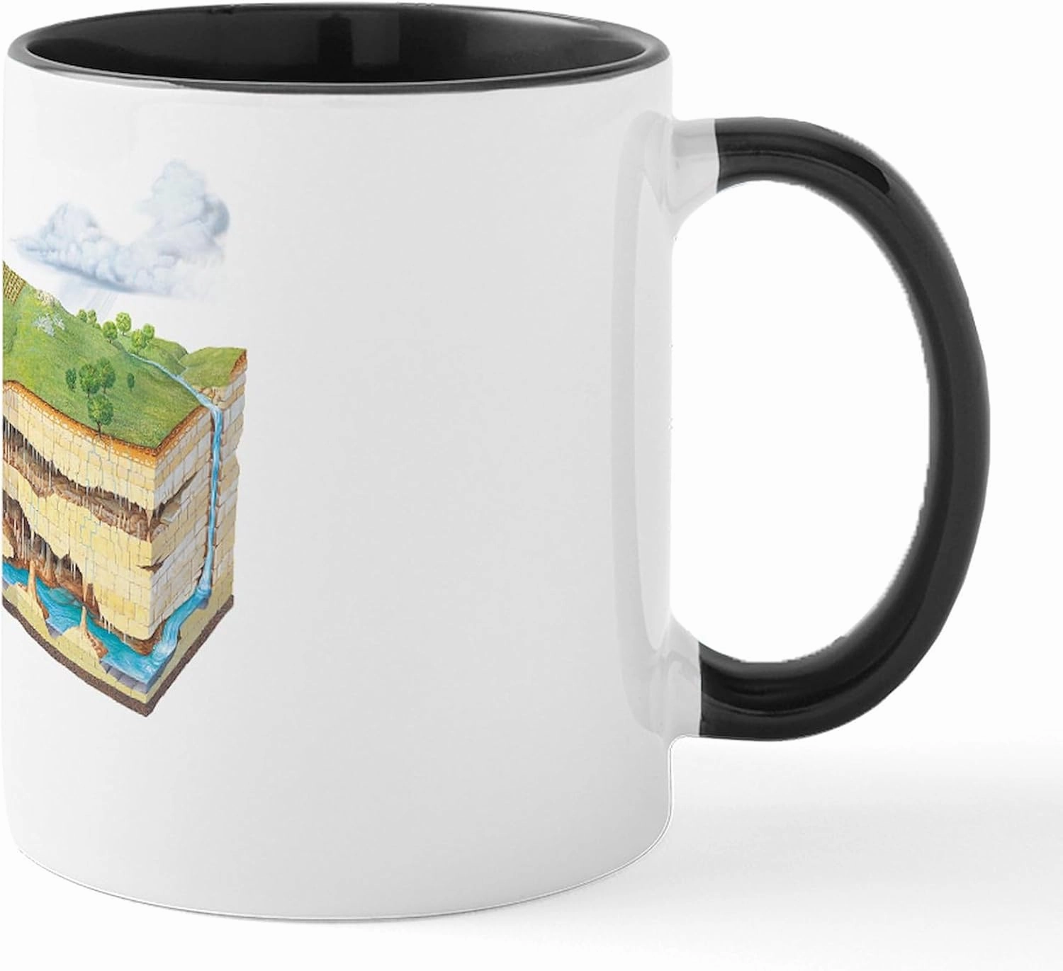CafePress Karst Landscape Geology Mug 11 oz (325 ml) Ceramic Coffee Mug