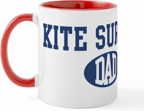 CafePress Kite Surfing Dad Mug 11 oz (325 ml) Ceramic Coffee Mug
