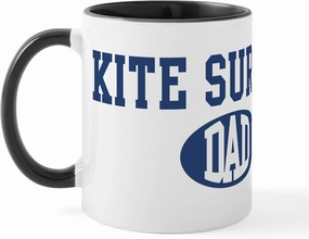 CafePress Kite Surfing Dad Mug 11 oz (325 ml) Ceramic Coffee Mug