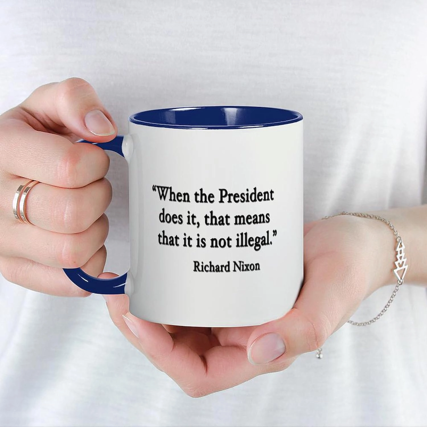 CafePress Nixon Mug 11 oz (325 ml) Ceramic Coffee Mug