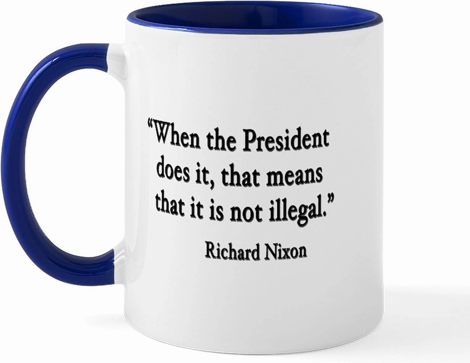 CafePress Nixon Mug 11 oz (325 ml) Ceramic Coffee Mug