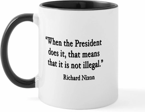 CafePress Nixon Mug 11 oz (325 ml) Ceramic Coffee Mug