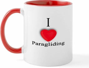 CafePress Paragliding Mug 11 oz (325 ml) Ceramic Coffee Mug