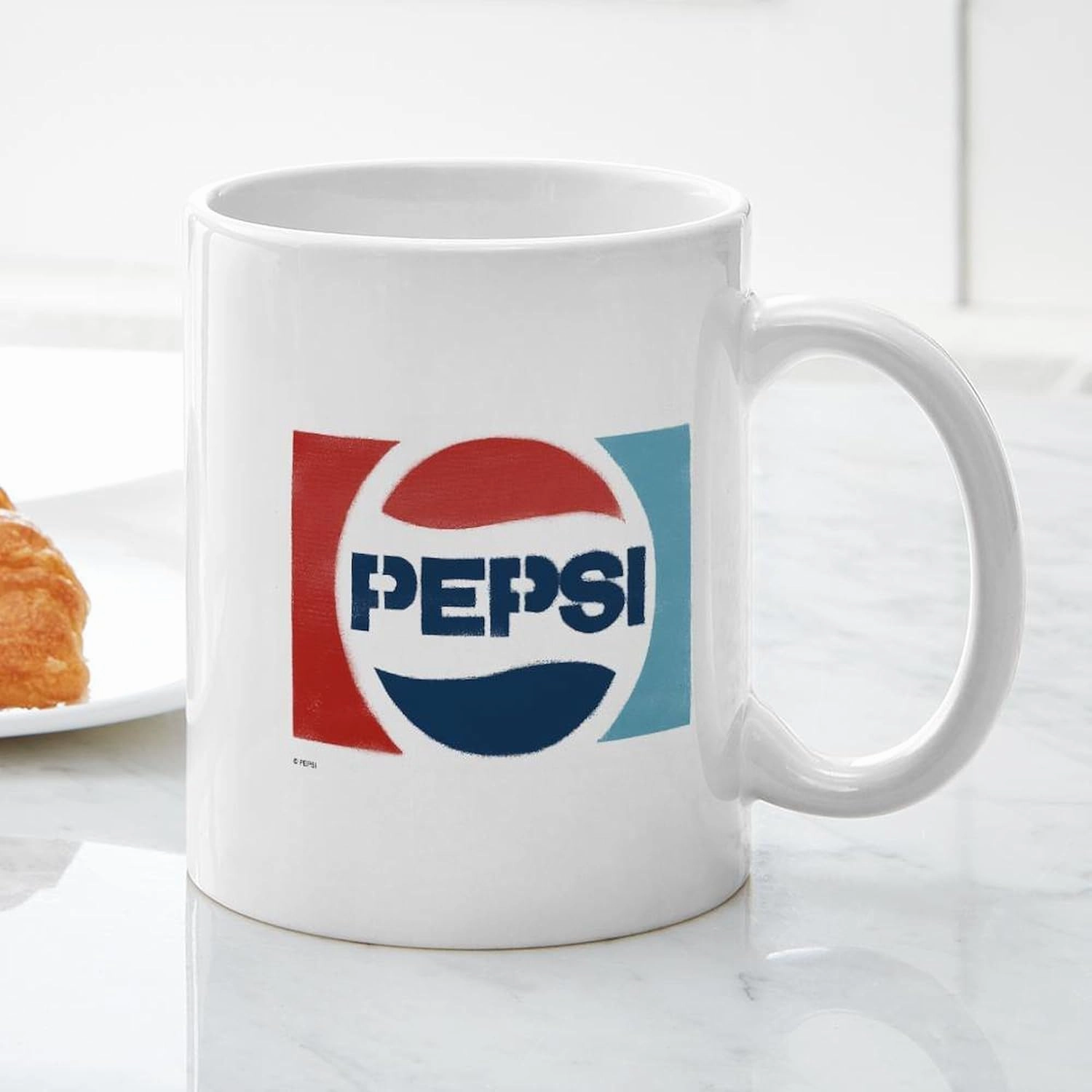 CafePress Pepsi Logo 11 oz (325 ml) Ceramic Coffee Mug