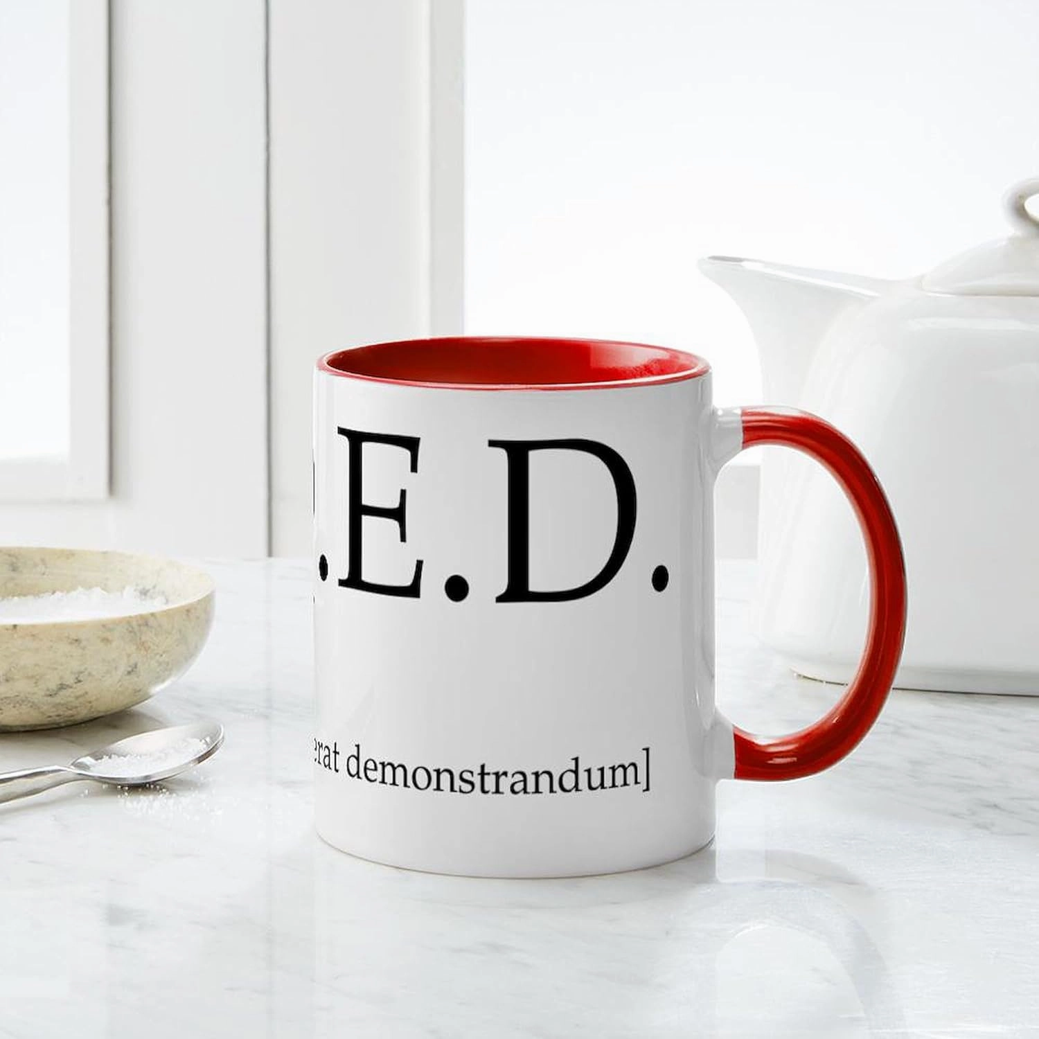 CafePress Qed Apparel Mug 11 oz (325 ml) Ceramic Coffee Mug