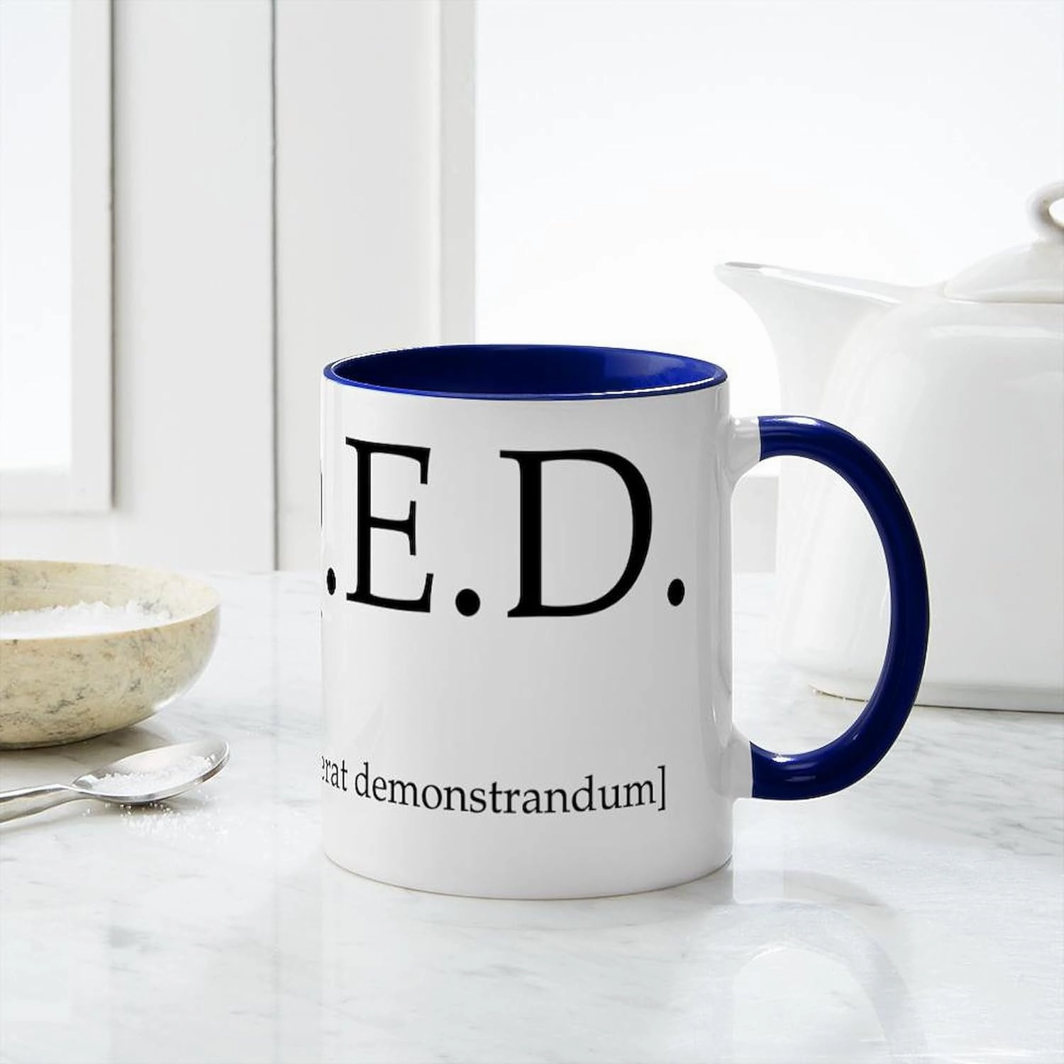 CafePress Qed Apparel Mug 11 oz (325 ml) Ceramic Coffee Mug
