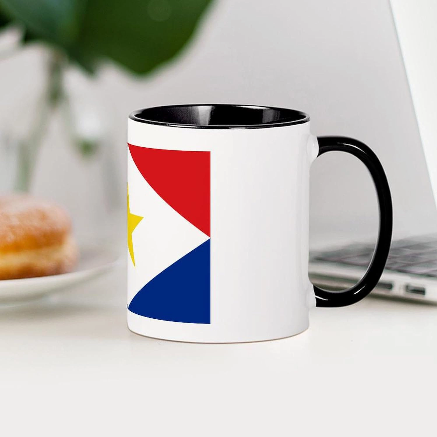 CafePress Saba Flag Mug 11 oz (325 ml) Ceramic Coffee Mug