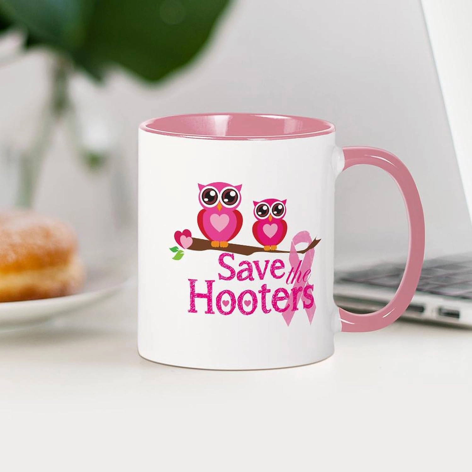 CafePress Save The Hooters Mug 11 oz (325 ml) Ceramic Coffee Mug