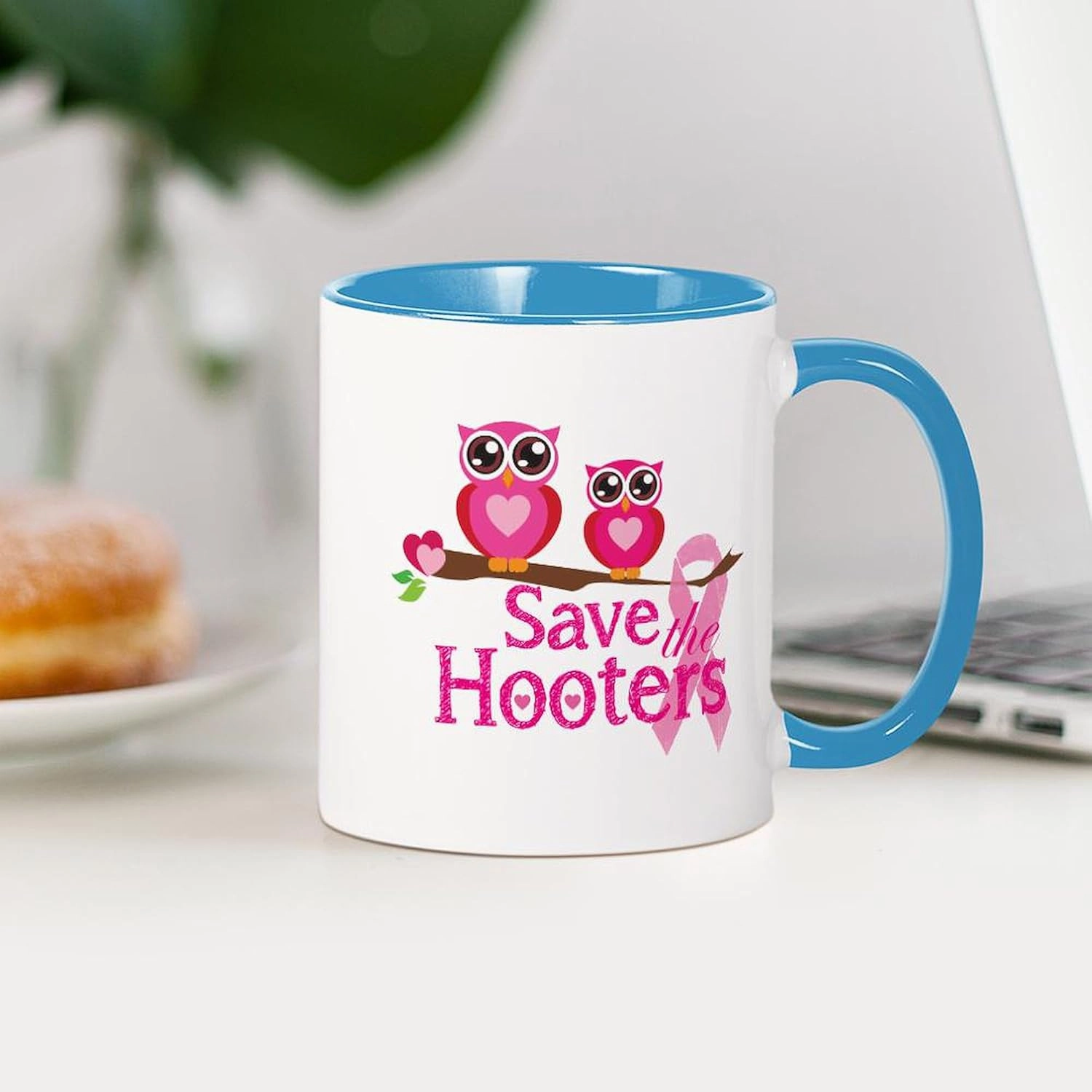 CafePress Save The Hooters Mug 11 oz (325 ml) Ceramic Coffee Mug