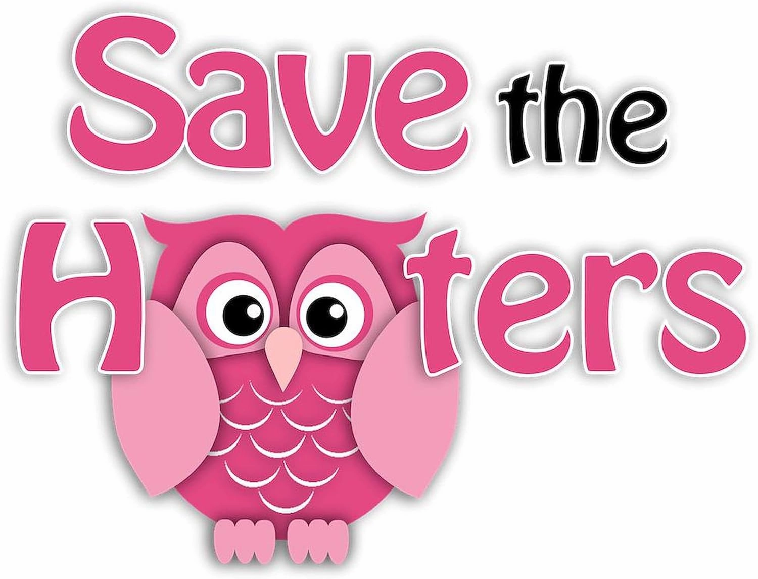 CafePress Save The Hooters Mug 11 oz (325 ml) Ceramic Coffee Mug