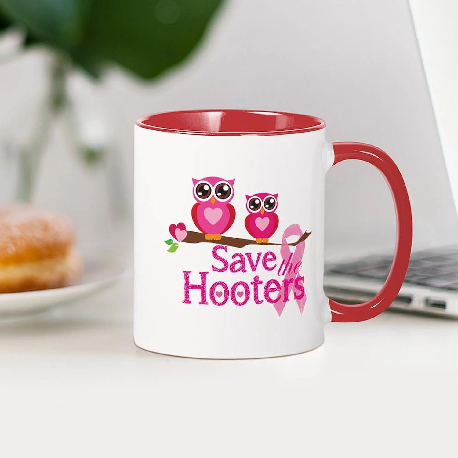 CafePress Save The Hooters Mug 11 oz (325 ml) Ceramic Coffee Mug