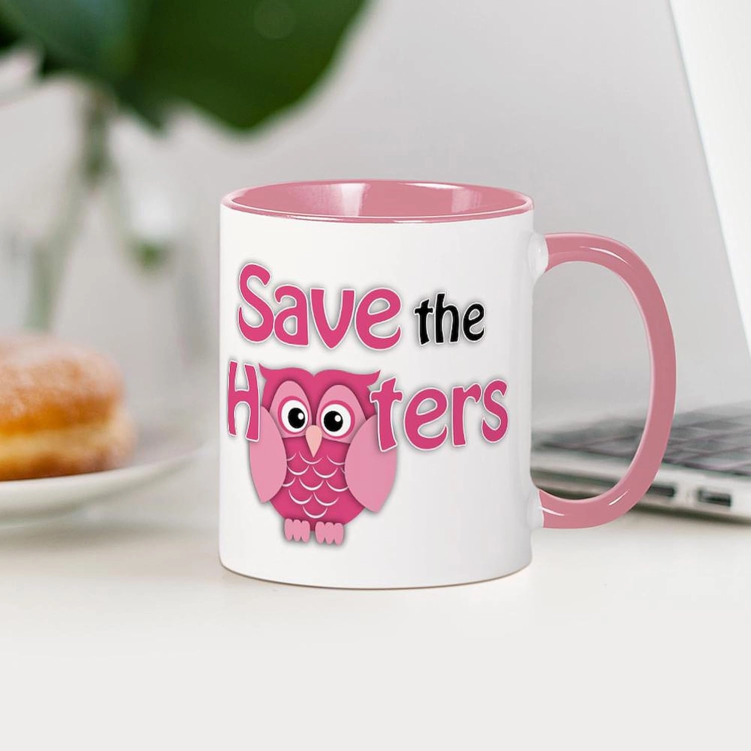 CafePress Save The Hooters Mug 11 oz (325 ml) Ceramic Coffee Mug