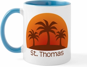 CafePress St. Thomas Mug 11 oz (325 ml) Ceramic Coffee Mug