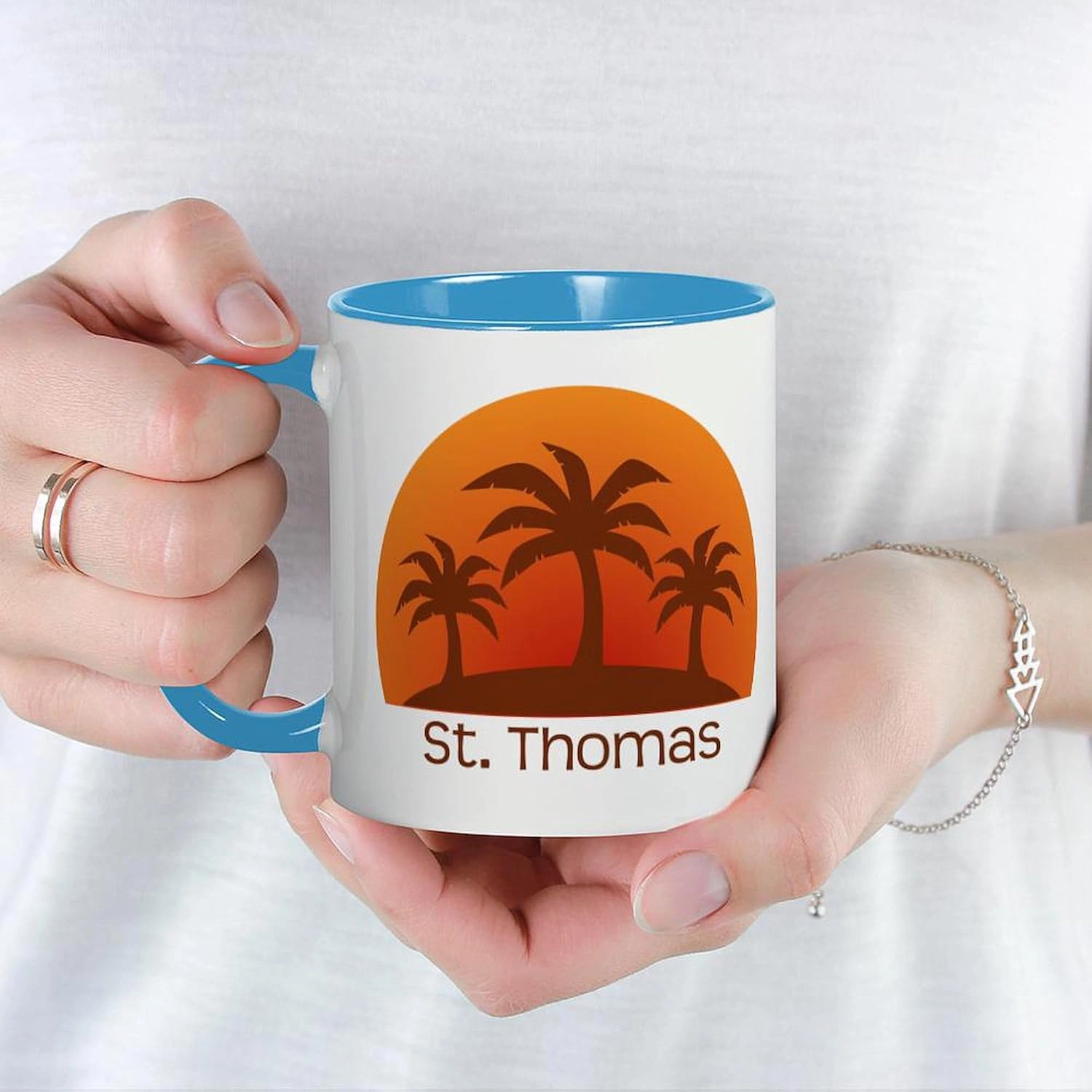 CafePress St. Thomas Mug 11 oz (325 ml) Ceramic Coffee Mug