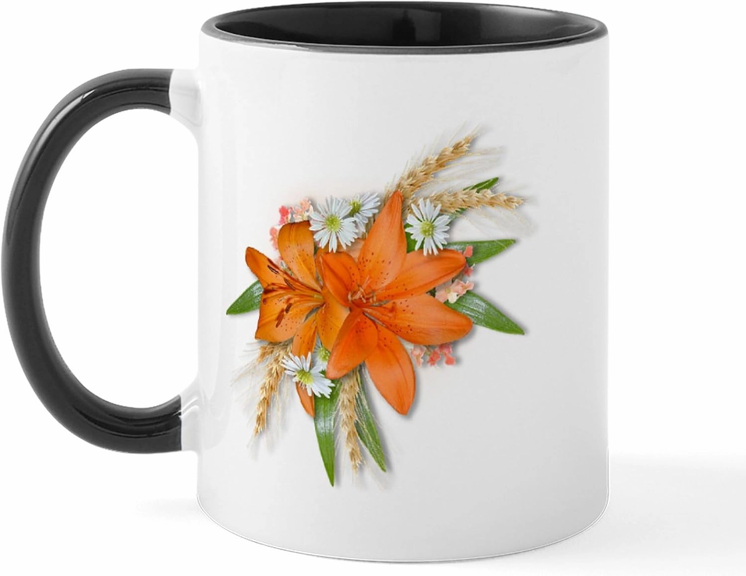 CafePress Tiger Lilies Mug 11 oz (325 ml) Ceramic Coffee Mug
