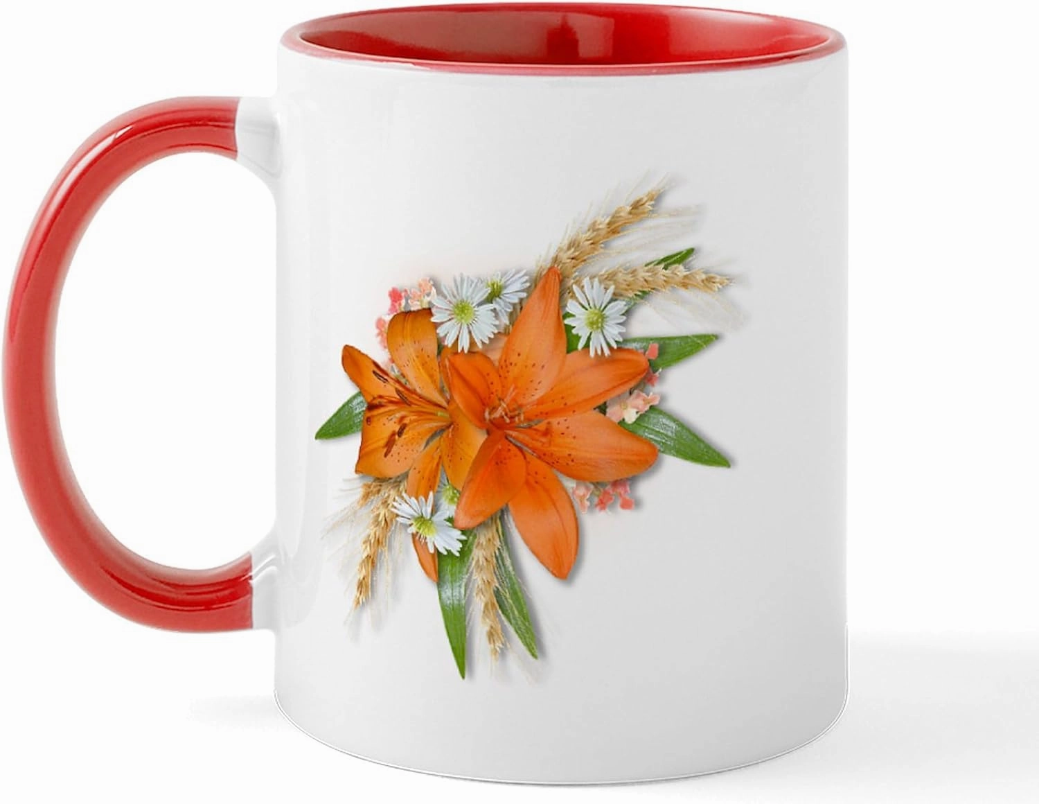 CafePress Tiger Lilies Mug 11 oz (325 ml) Ceramic Coffee Mug