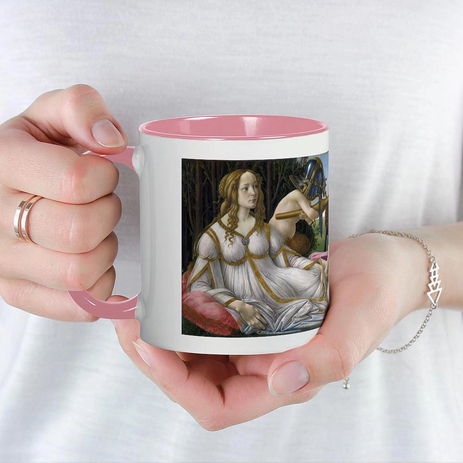 CafePress Venus And Mars (By Sandro Boticelli) Mugs 11 oz (325 ml) Ceramic Coffee Mug