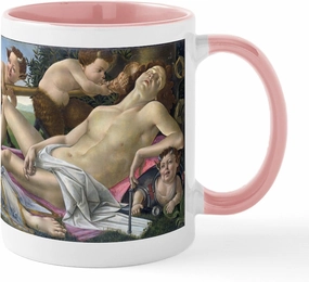 CafePress Venus And Mars (By Sandro Boticelli) Mugs 11 oz (325 ml) Ceramic Coffee Mug
