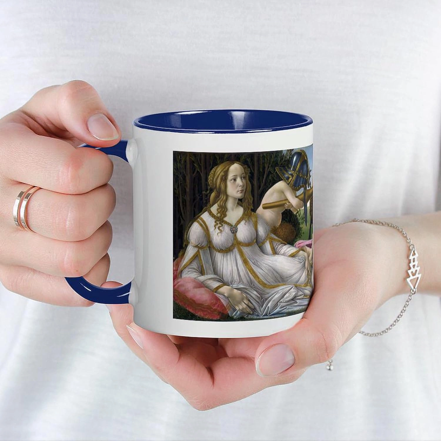 CafePress Venus And Mars (By Sandro Boticelli) Mugs 11 oz (325 ml) Ceramic Coffee Mug